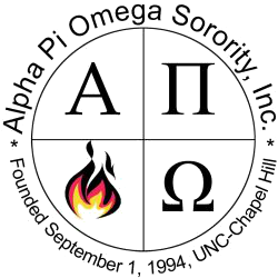 Alpha Pi Omega Sorority Crest