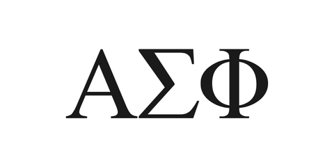 Alpha Sigma Phi Greek Letters