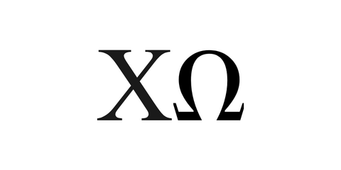 XO Greek Letters