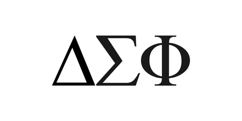 Delta Sigma Phi Greek Letters