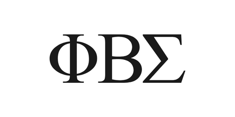 Phi Beta Sigma greek letters