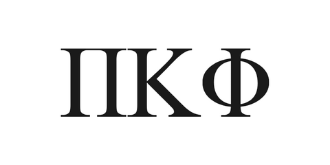 Pi Kappa Phi greek letters