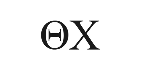 Theta Chi greek letters